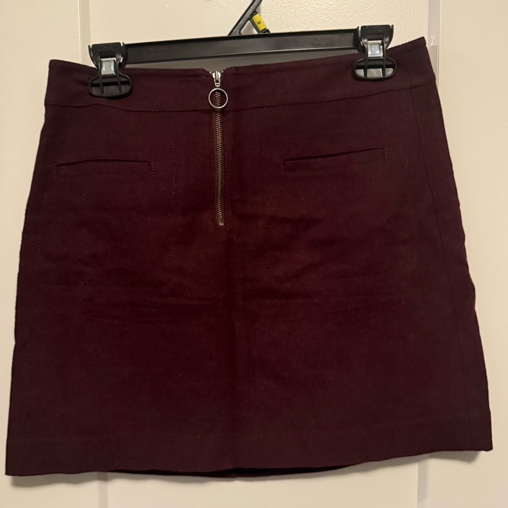 Madewell Wool Miniskirt